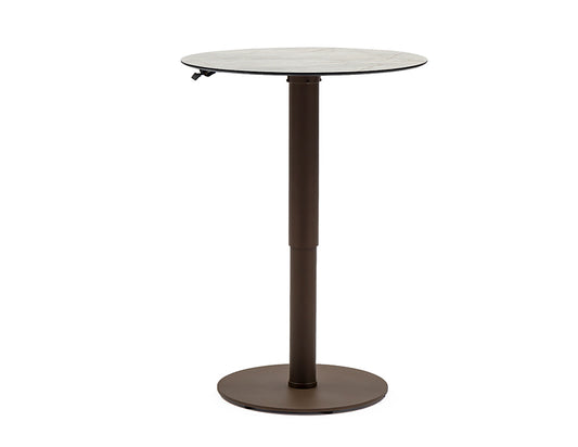 Couture Jardin ENJOY Round Adjustable Height Table Bronze