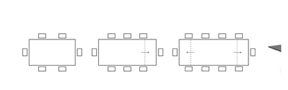 Connubia Gemini Table CB4873-R 160 extension schematic