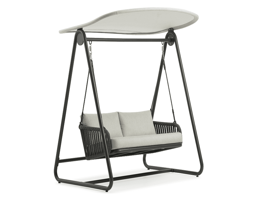 Couture Jardin GOOD TIMES Swing Chair Anthracite lifestyle