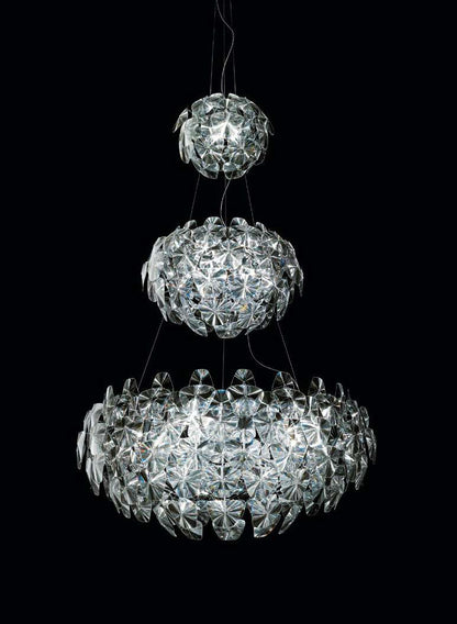 Luceplan Hope Suspension Lamp three-tier composition
