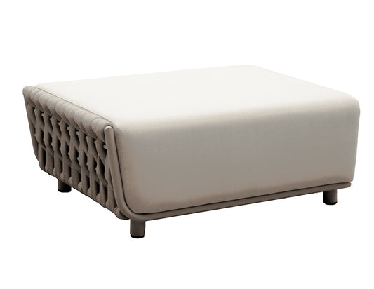 Couture Jardin HUG Ottoman Greige