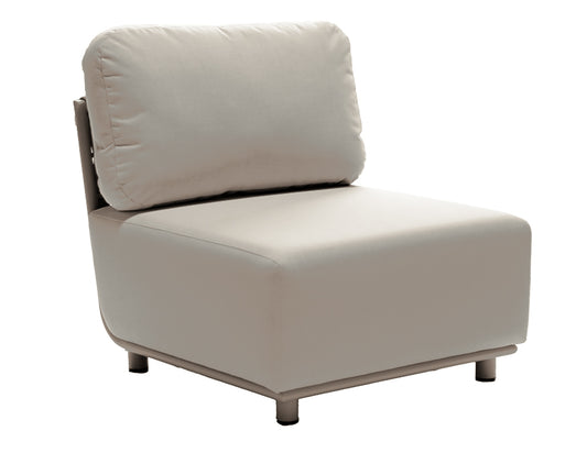 Couture Jardin HUG Armless Chair Greige