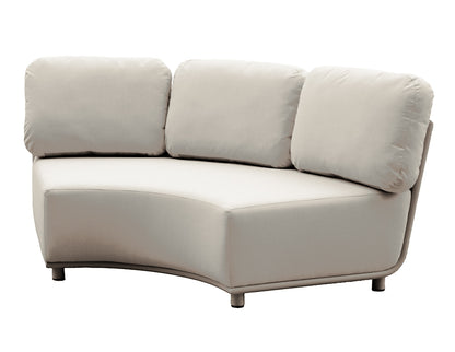 Couture Jardin HUG Arc Corner Sofa Greige lifestyle