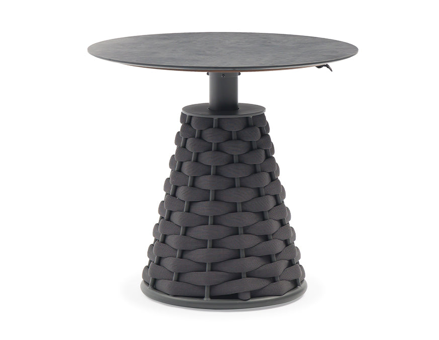 Couture Jardin HUG Round Adjustable Height Table lifestyle