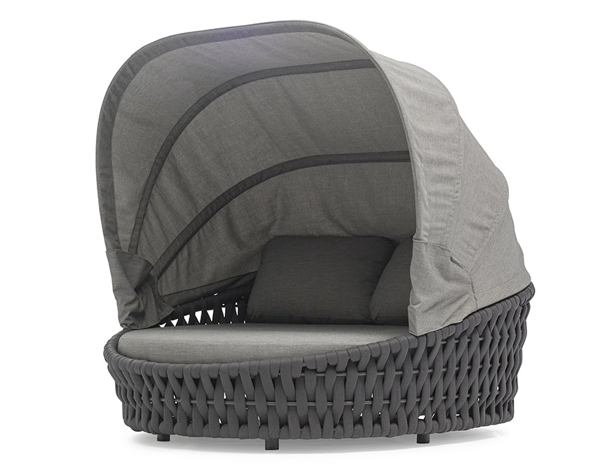 Couture Jardin HUG Daybed with Canopy Anthracite