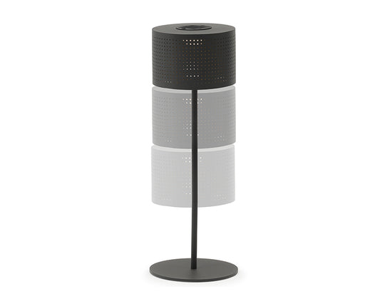 Couture Jardin HILO Height Adjustable Solar Lamp Anthracite