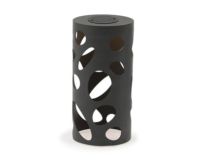 Couture Jardin OVALIA Round Solar Lamp Anthracite