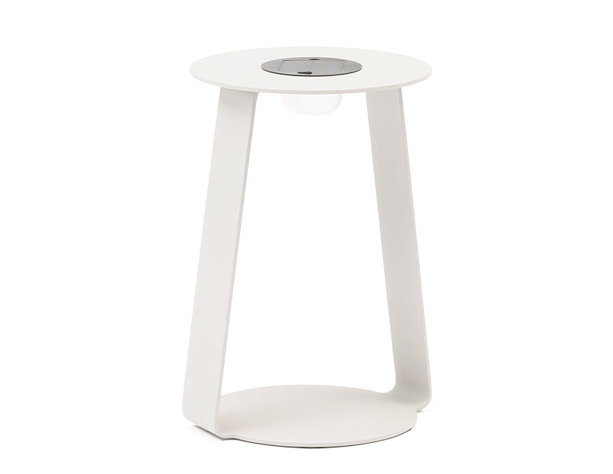 Couture Jardin DUO Table Solar Lamp White