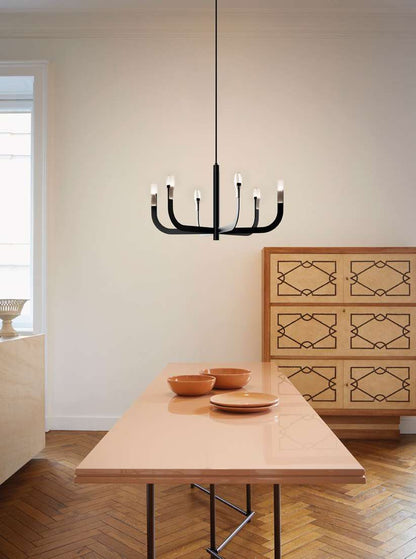 Luceplan J-us Suspension Lamp black small