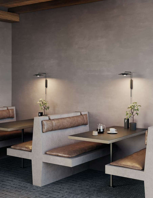 Luceplan Koinè Wall Lamp banquette
