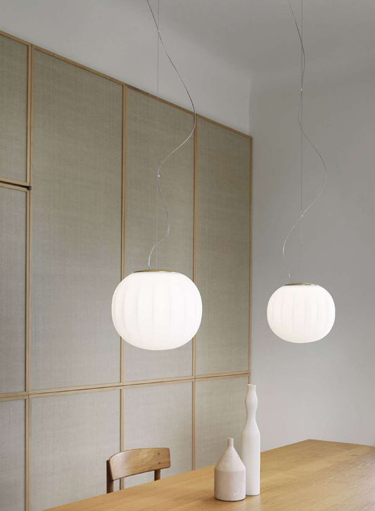 Luceplan Lita Suspension Lamp pair