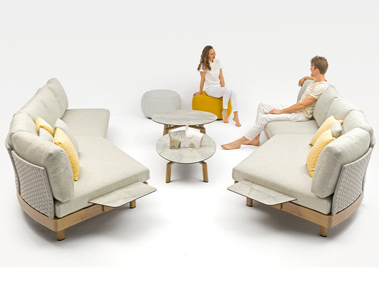 Couture Jardin LOUNGE Round Coffee Table lifestyle