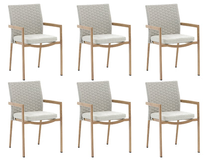 Couture Jardin LOUNGE Dining Chair Oak