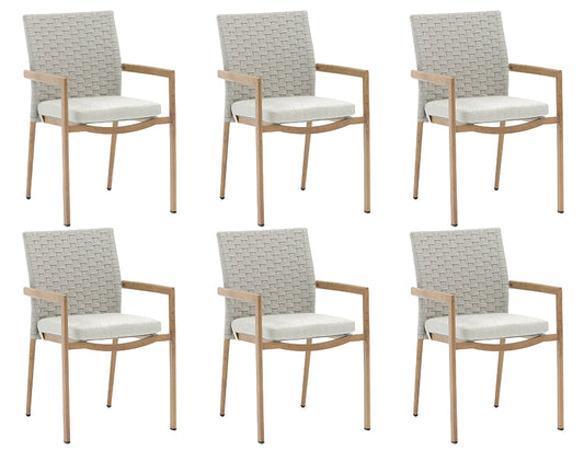 Couture Jardin LOUNGE Dining Chair Oak