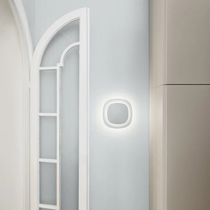 Luceplan Luthien Wall Lamp in a hallway