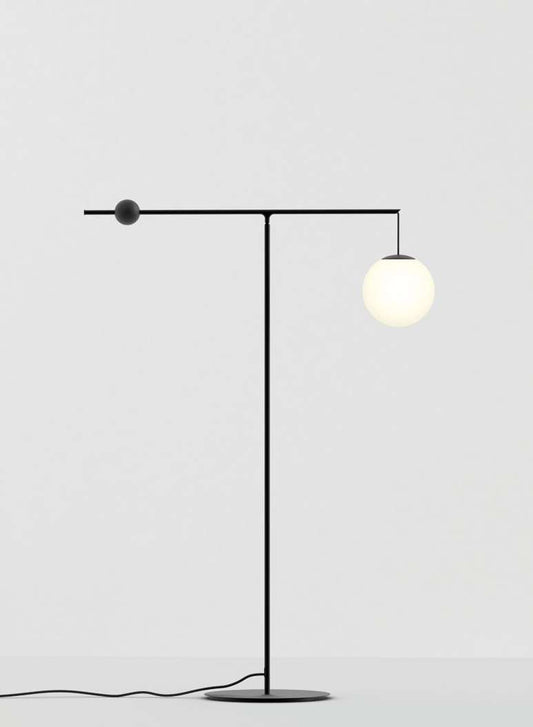 Luceplan Malamata Floor Lamp black product photo