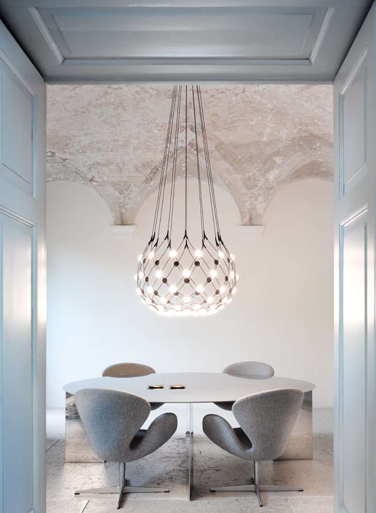 Luceplan Mesh Suspension Lamp product photo