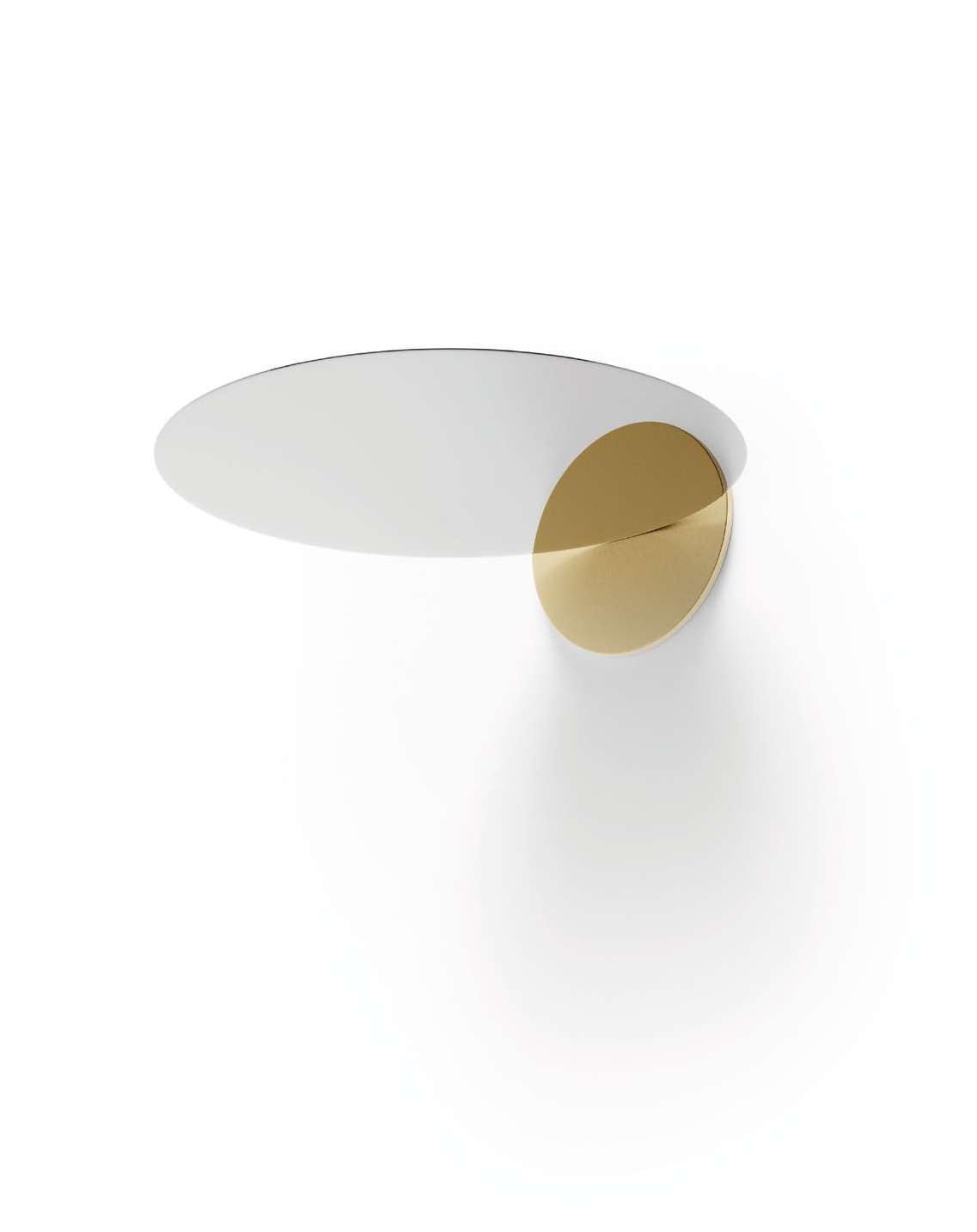 Luceplan Millimetro Wall Lamp brass product photo