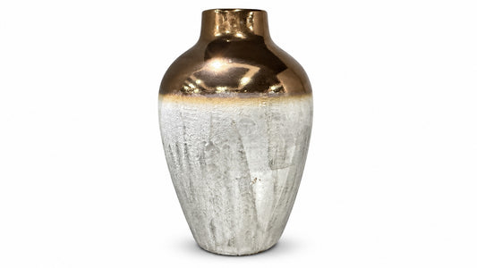 Mood Dekor Hand Made and Hand Painted Vase (Round)