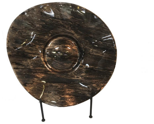 Mood Dekor Plate with Stand (Bronze)