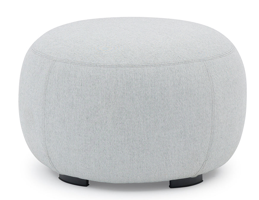 Couture Jardin OLALA Small Ottoman Light Grey