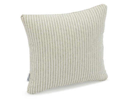 Couture Jardin Decorative Pillow Grid Grey