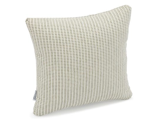 Couture Jardin Decorative Pillow Grid Grey