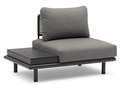 Couture Jardin PLAY Armless Chair With Side Table Anthracite