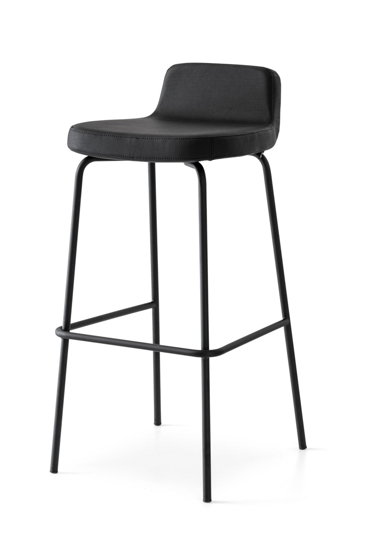 Connubia RILEY Stool CB2116 - P15 Matt Black / G8N Ekos Black