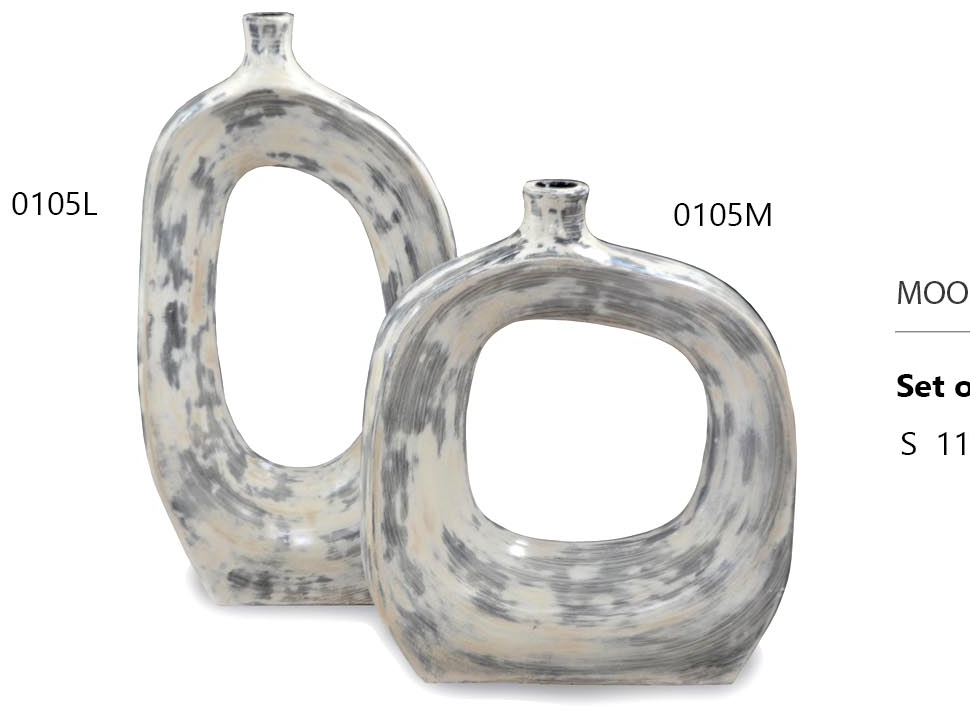 Mood Dekor Set of Two Argolla Vases