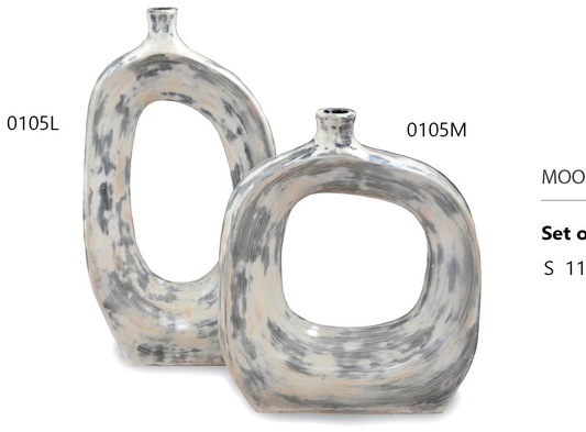 Mood Dekor Set of Two Argolla Vases