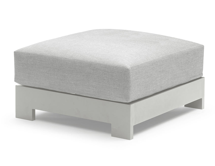 Couture Jardin SKY Ottoman White