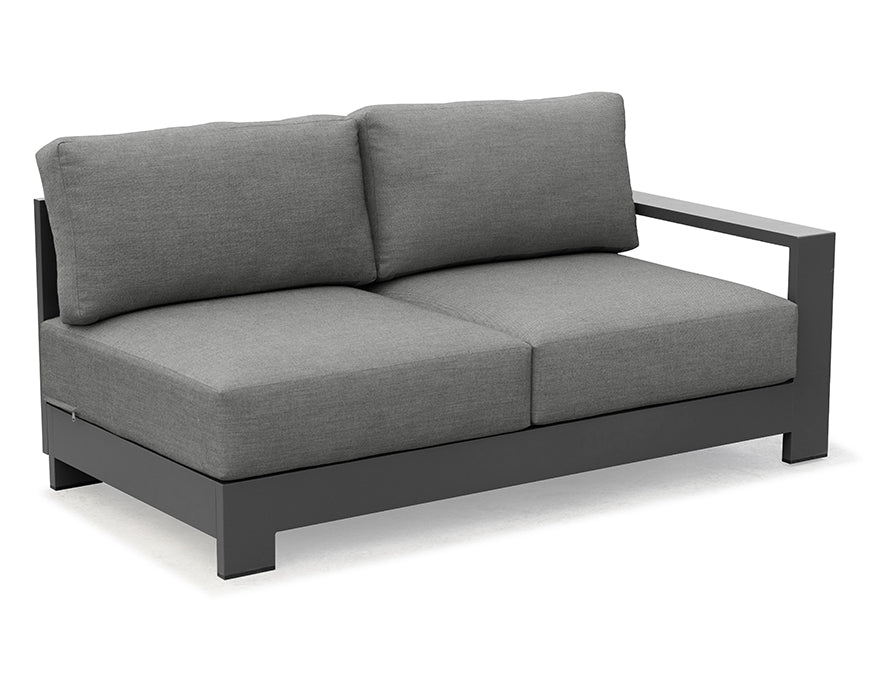 Couture Jardin SKY Left Hand Love Seat Sofa Anthracite