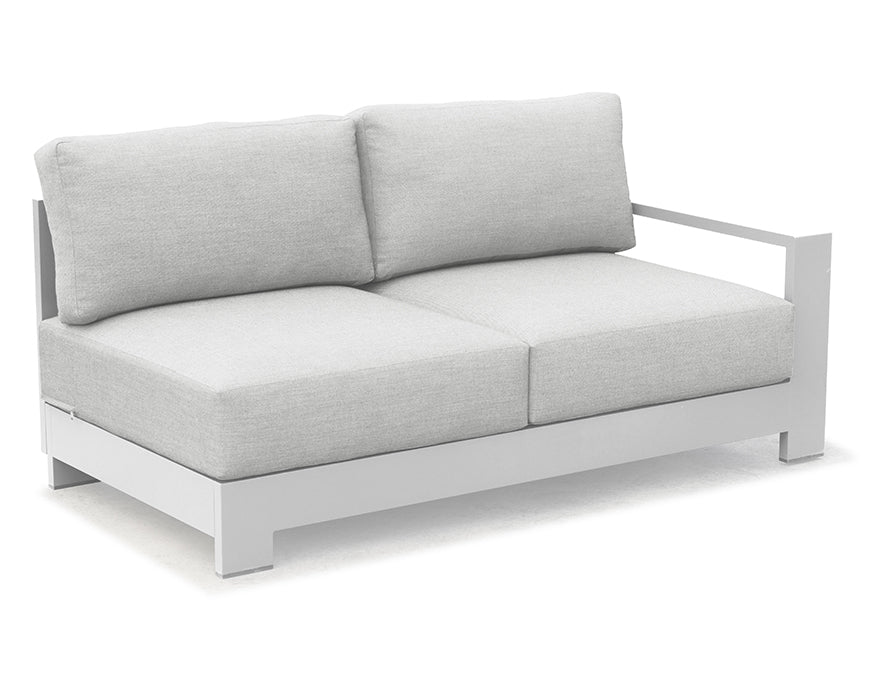 Couture Jardin SKY Left Hand Love Seat Sofa White