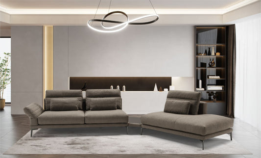 Tenco modular sectional sofa in a contemporary living room setting