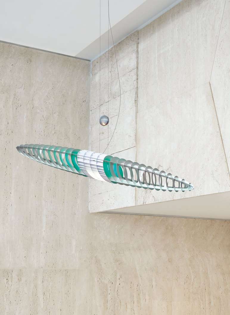 Luceplan Titania Queen Suspension Lamp close-up
