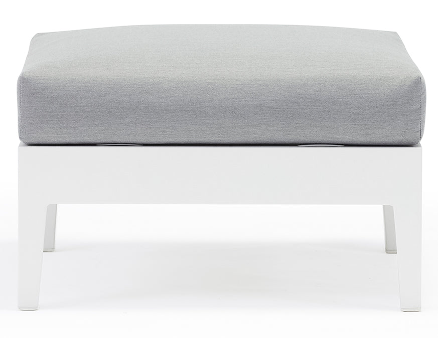 Couture Jardin WELCOME Ottoman Grey