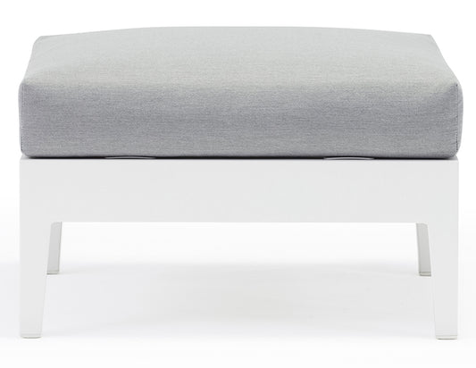 Couture Jardin WELCOME Ottoman Grey