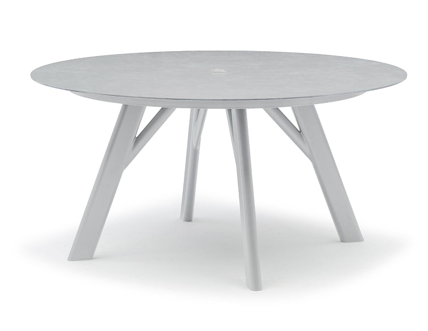 Couture Jardin YES Round Dining Table White